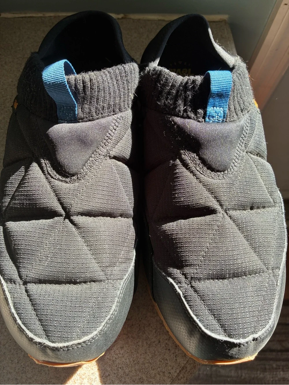 Teva Ember Moc Quilted Camp Slip-On Shoes Black Men’s Size 13